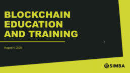 Blockchain Education and Training