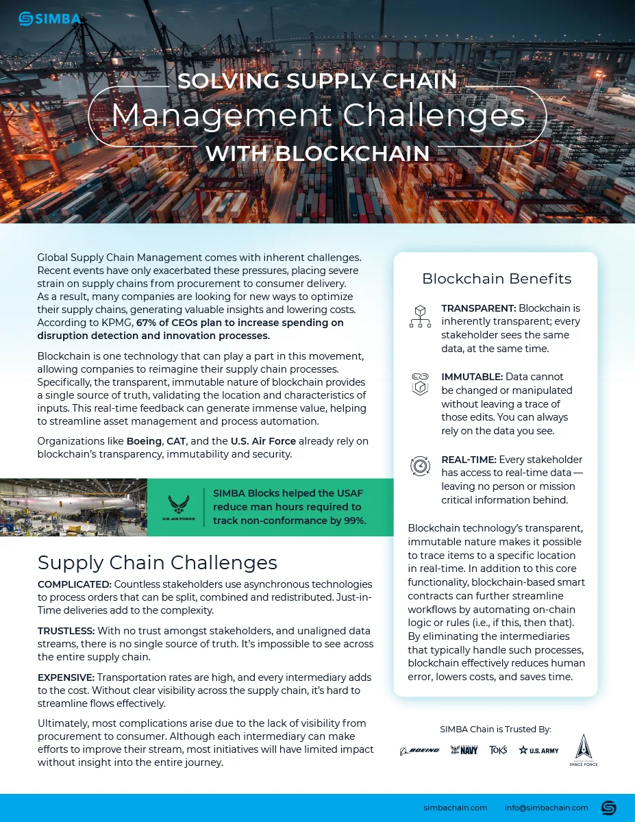 Supply Chain Management