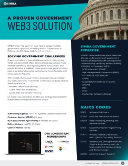 Government Blockchain One Pager